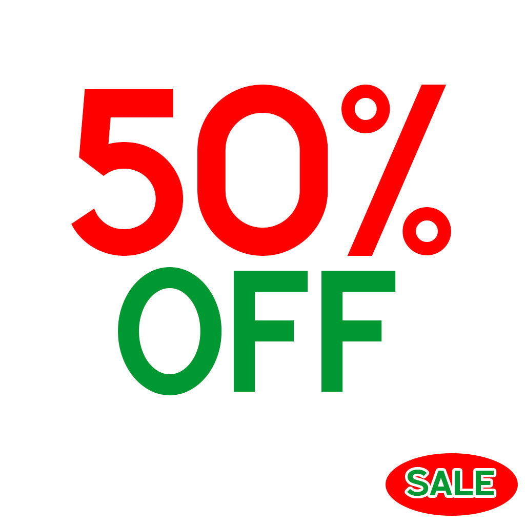 Christmas Sale 50% Off