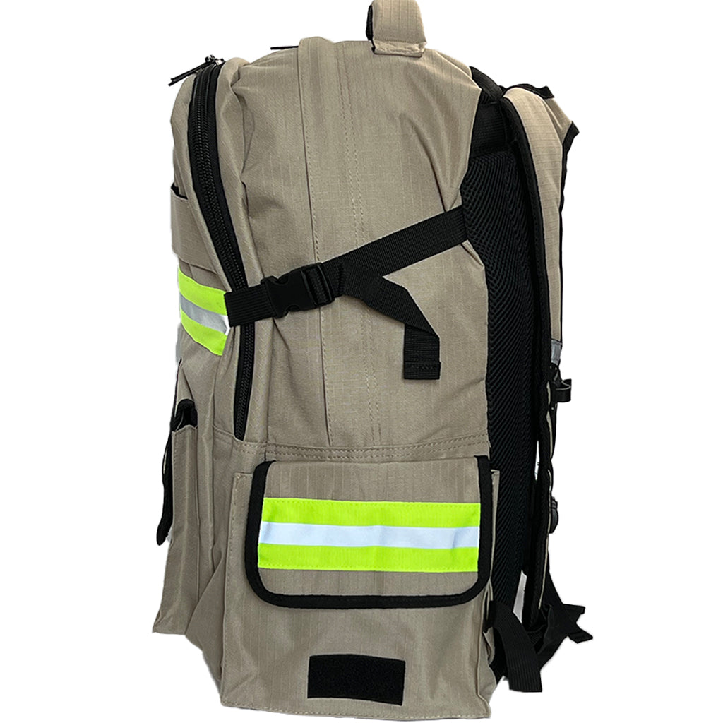 Personalized Firefighter Backpack - Khaki