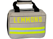 Personalized Firefighter Toiletry Bag/Shave Kit in Khaki with Your Name