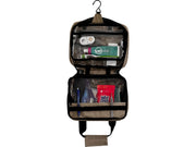 Personalized Firefighter Toiletry Bag/Shave Kit in Khaki with Your Name