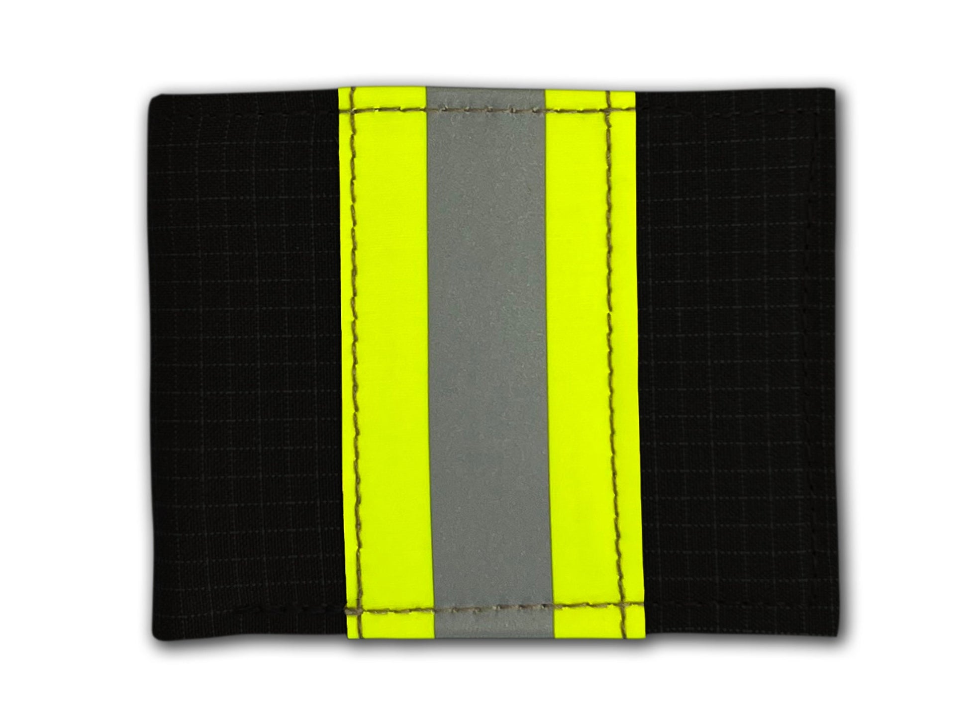 Black Firefighter Turnout Gear and Leather Wallet with Optional Personalization