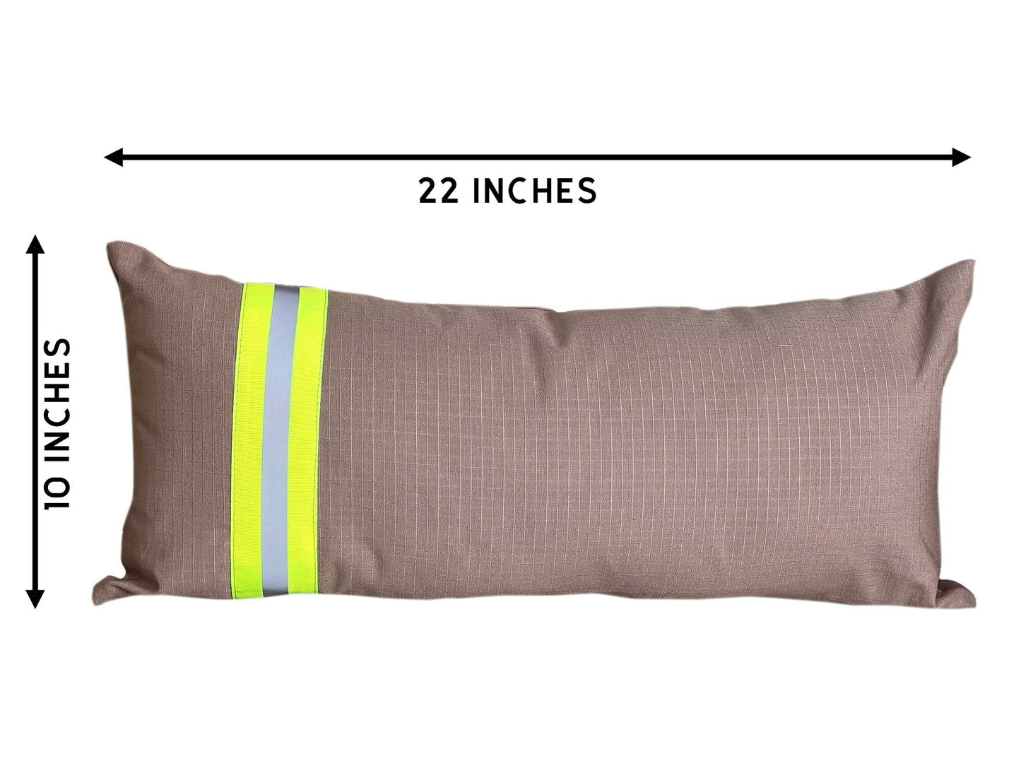 Personalized Firefighter Lumbar Pillow with Your Name or Text